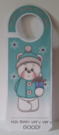 Polo Door Hanger by Mary Brunton