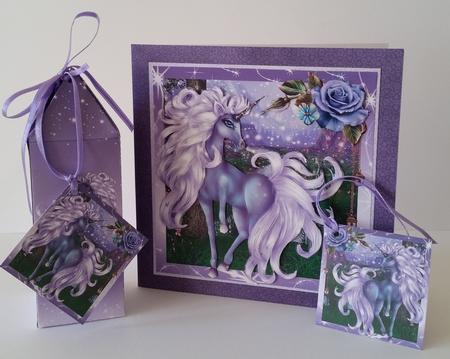 The Magical Unicorn, Mini Card Kit by Mary Brunton