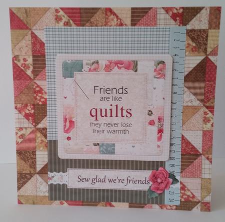 Friends Are Like Quilts by Mary Brunton