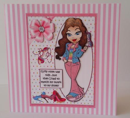 Back to Basics in Pink Digital Paper Pack by Mary Brunton