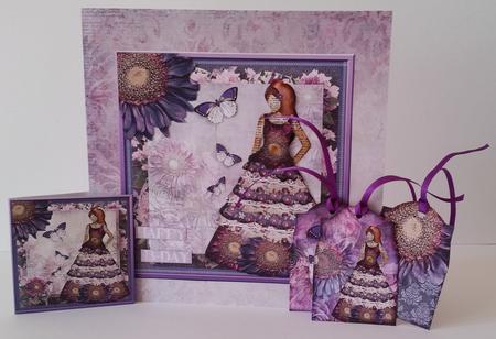 Cardtopper Paperdoll 358 by Mary Brunton