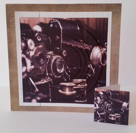 Vintage Photography Cameras + Insert & Gift Tag Pyrimage Kit by Mary Brunton