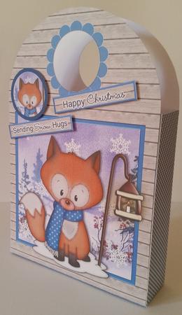 Christmas Freddy Large Gift Bag by Mary Brunton
