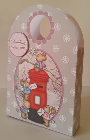 Post Box Mice Large Gift Bag by Mary Brunton