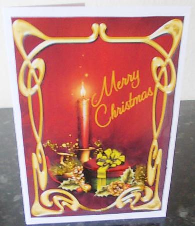 Fabulous Art Nouveau Christmas Quick Cards Featured Gallery Photo