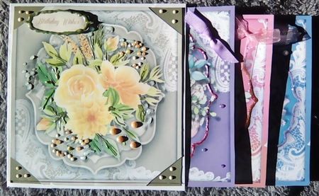 4, Summer Beauty Cards 8x8 by Mary Lynn Cox