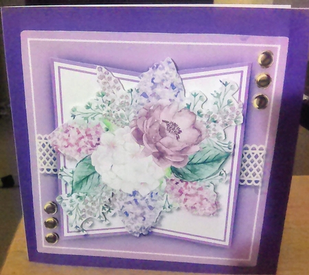 8x8 Mini Kit, Beautiful Lilac Time by Mary Lynn Cox