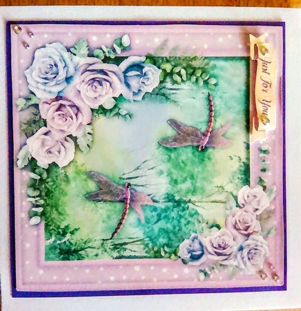 8x8 Mini Kit, Beautiful Dragons Flight by Mary Lynn Cox