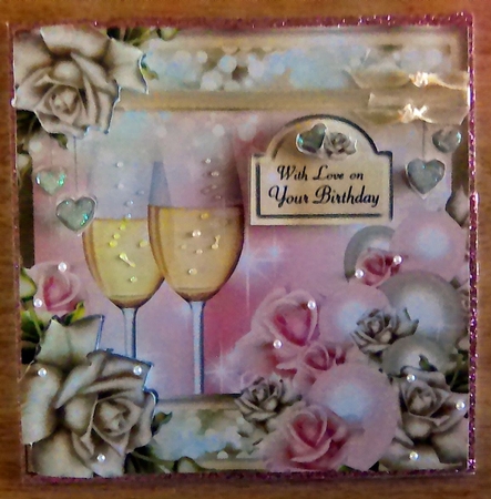 Dewdrops on Roses - Champagne by Mary Lynn Cox
