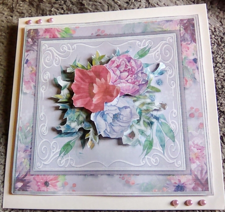 7x7 Mini Kit, Beautiful Courtyard Florals by Mary Lynn Cox