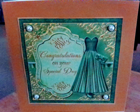 Special Day 5x5 inch Quick Card 1 by Mary Lynn Cox