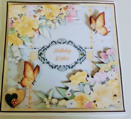 7x7 Mini Kit , Beautiful Wildflowers  by Mary Lynn Cox