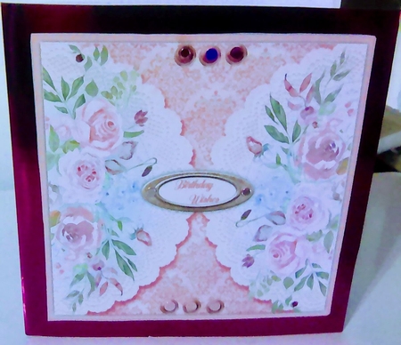 Beautiful Pink Roses by Mary Lynn Cox