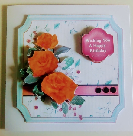 Orange roses for a special occasion by Mary Lynn Cox