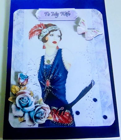 Retro Lady For lots of occasions #1 by Mary Lynn Cox