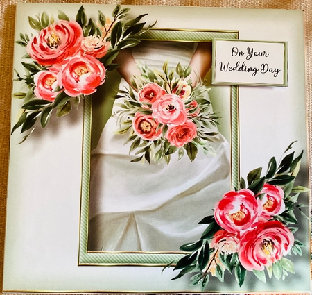 Beautiful Bridal Bouquet QUICK TOPPER Bumper Kit by Mary Lynn Cox