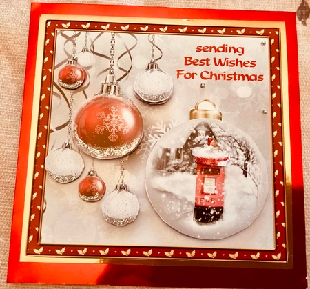 Sending Christmas wishes 4 by Mary Lynn Cox