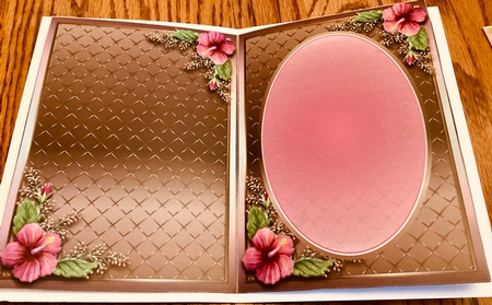 A5 Flowers are like Friends Blank Insert  by Mary Lynn Cox