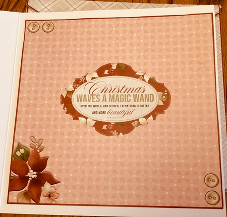 Home For Christmas Pocket Front Bumper Kit#1     by Mary Lynn Cox