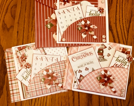 Home For Christmas Pocket Front Bumper Kit#1     by Mary Lynn Cox