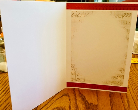 Christmas A5 Quick Topper With Floral Frame + Insert 3 by Mary Lynn Cox