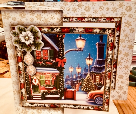 Christmas Impression  Bumper Kit A of 8 cards by Mary Lynn Cox