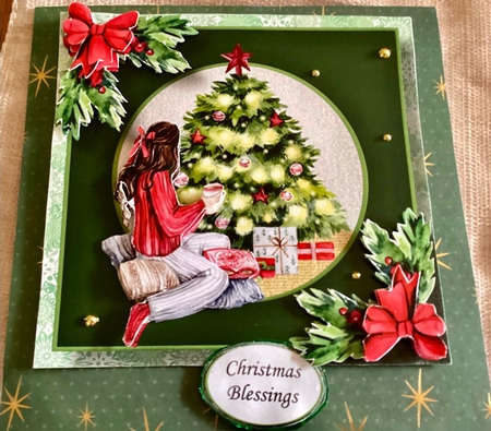 6x6 The Christmas Tree Bumper Kit by Mary Lynn Cox