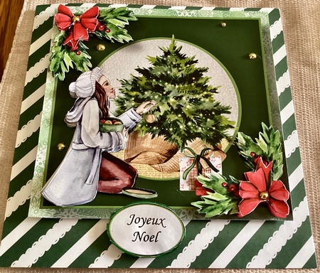 6x6 The Christmas Tree Bumper Kit by Mary Lynn Cox