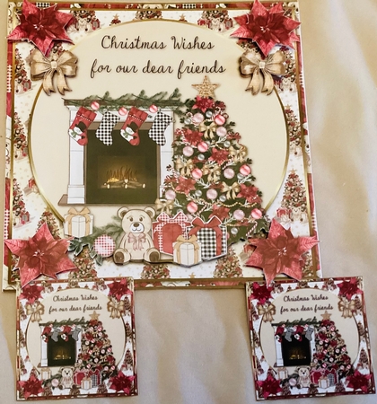 Christmas Wishes Dear Friends Mini Kit by Mary Lynn Cox