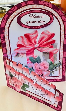 Cutaway Birthday gift by Mary Lynn Cox