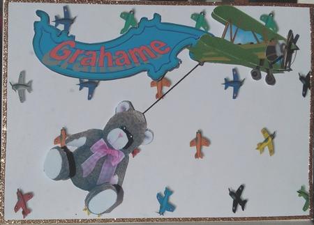 Planes Backing Paper by Mary McDaid