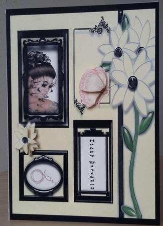 A4 Happy Birthday Window Female Card Featured Gallery Photo
