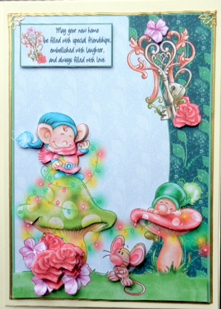 Friendship and Laughter New Home by Mary Murphy