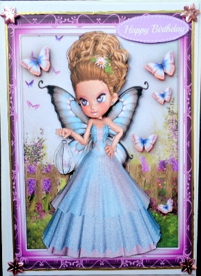 Lovely Fairy with the Lantern  by Mary Murphy