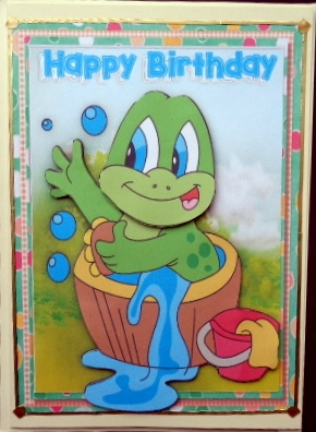 Freddie Frogs Birthday Bath  by Mary Murphy
