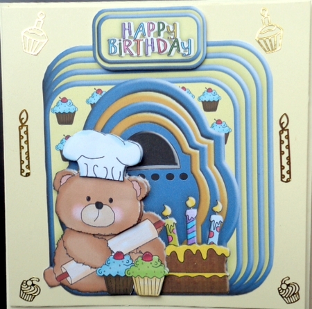 Birthday Baker Bear by Mary Murphy