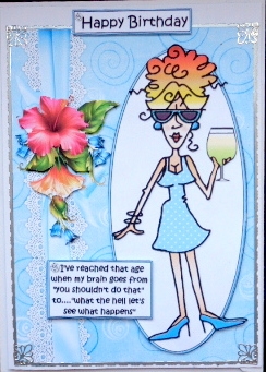 Rita Has Reached That Age Quick Card by Mary Murphy