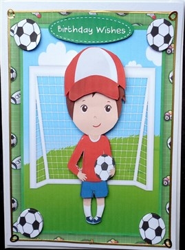 Little Birthday Footballer  by Mary Murphy