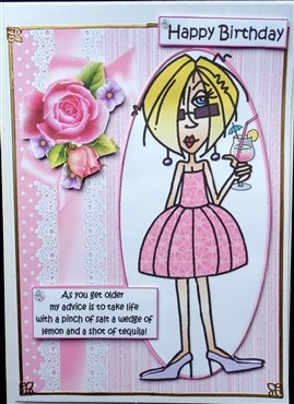 J.J has birthday advice quick card by Mary Murphy