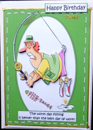 Stan loves fishing  by Mary Murphy