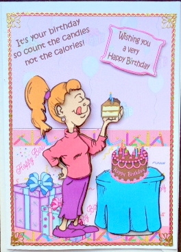 Count the candles not the calories by Mary Murphy