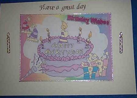 Birthday Wishes for You, Pyramids by Mary Murphy