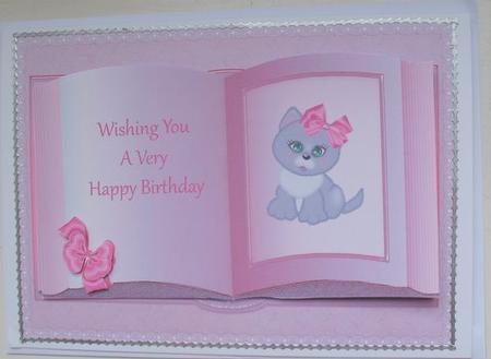 Kitten in Book - Happy Birthday by Mary Murphy