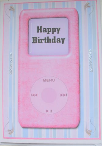 Pink Ipod Birthday by Mary Murphy