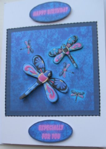 Glowing Dragonflies by Mary Murphy