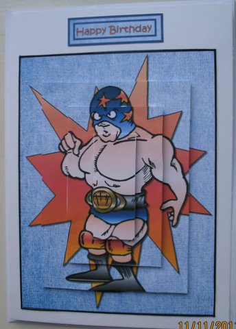 Wwf Birthday Boy Pyramid by Mary Murphy