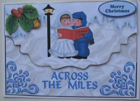 Across the Miles Carol Singers by Mary Murphy