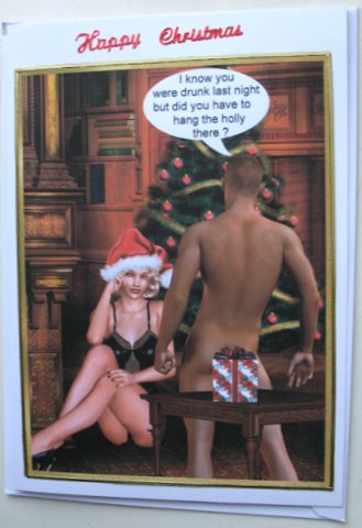 Cheeky Christmas Toppers by Mary Murphy