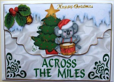 Across the Miles, Koala Bear with Tree by Mary Murphy