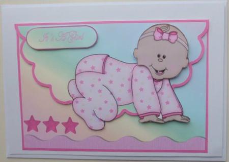 Rainbow Baby Girl by Mary Murphy